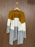 Chest Medium Length 33 Long Printed Front Open