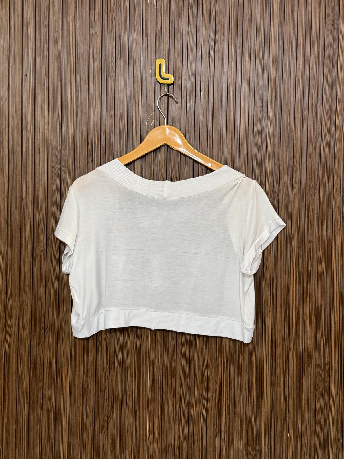 Chest Medium Length 14 Fabric Silk Shoulder Crop Top