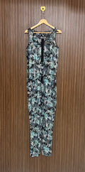 Multi Tropical Print Jumpsuit