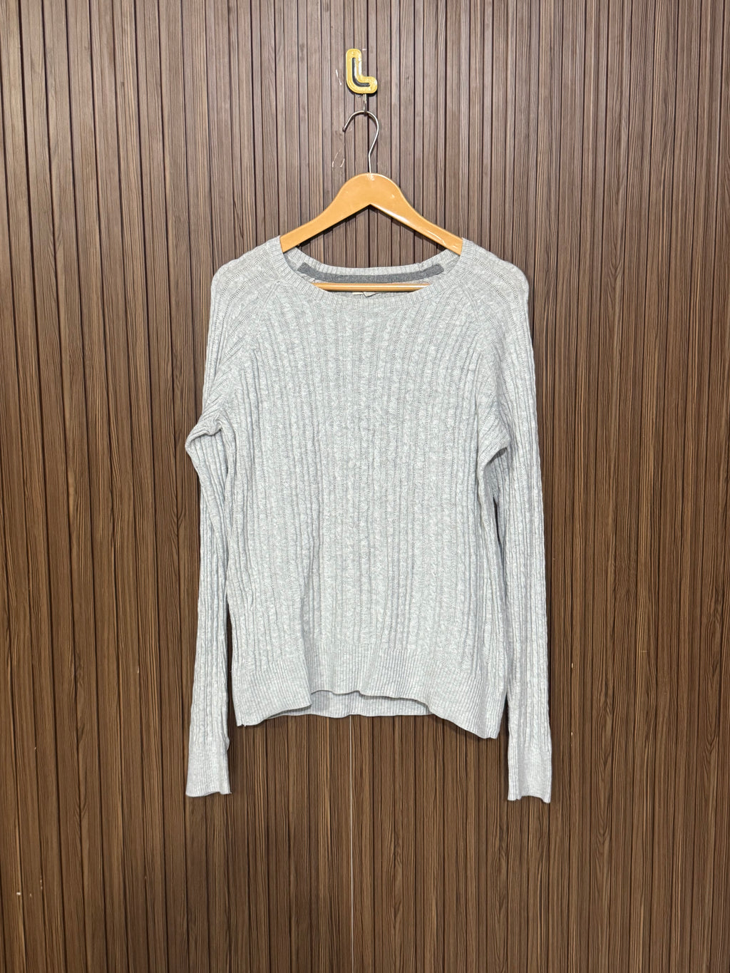 Chest 19 Length 24 Plush Knit Heavy Sweater