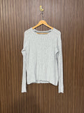 Chest 19 Length 24 Plush Knit Heavy Sweater