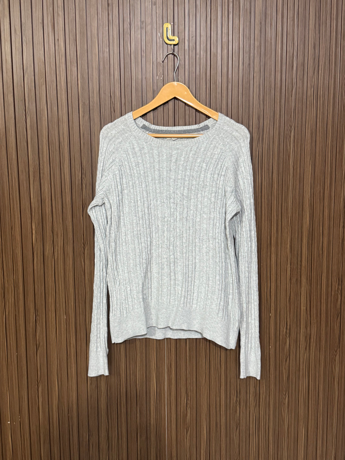Chest 19 Length 24 Plush Knit Heavy Sweater