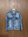 Chest 19 Length 22 Fabric Denim Fashion Grace