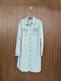 Chest 18 Length 38 Fabric Silk Chic Mist
