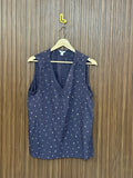 Chest 22 Length 25 Fabric Silk Stretch Sleeveless