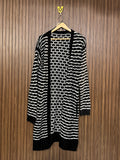 Chest Large Length 40 Long Sleeve Front Open