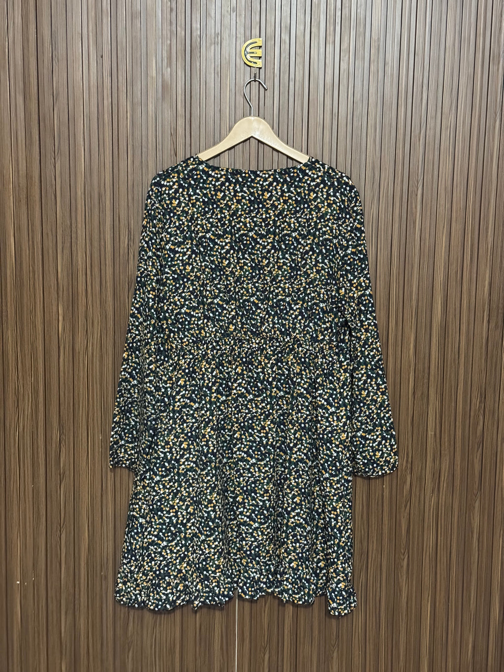 Olivia Printed V-Neck Long Top