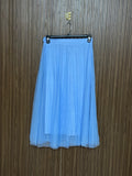 Light Blue Tulle Maxi Skirt