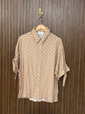 Chest 21 Length 25 Fabric Silk Daily Wear Half Sleeves