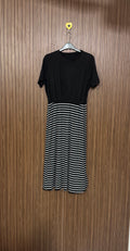 Striped Panel Long Top