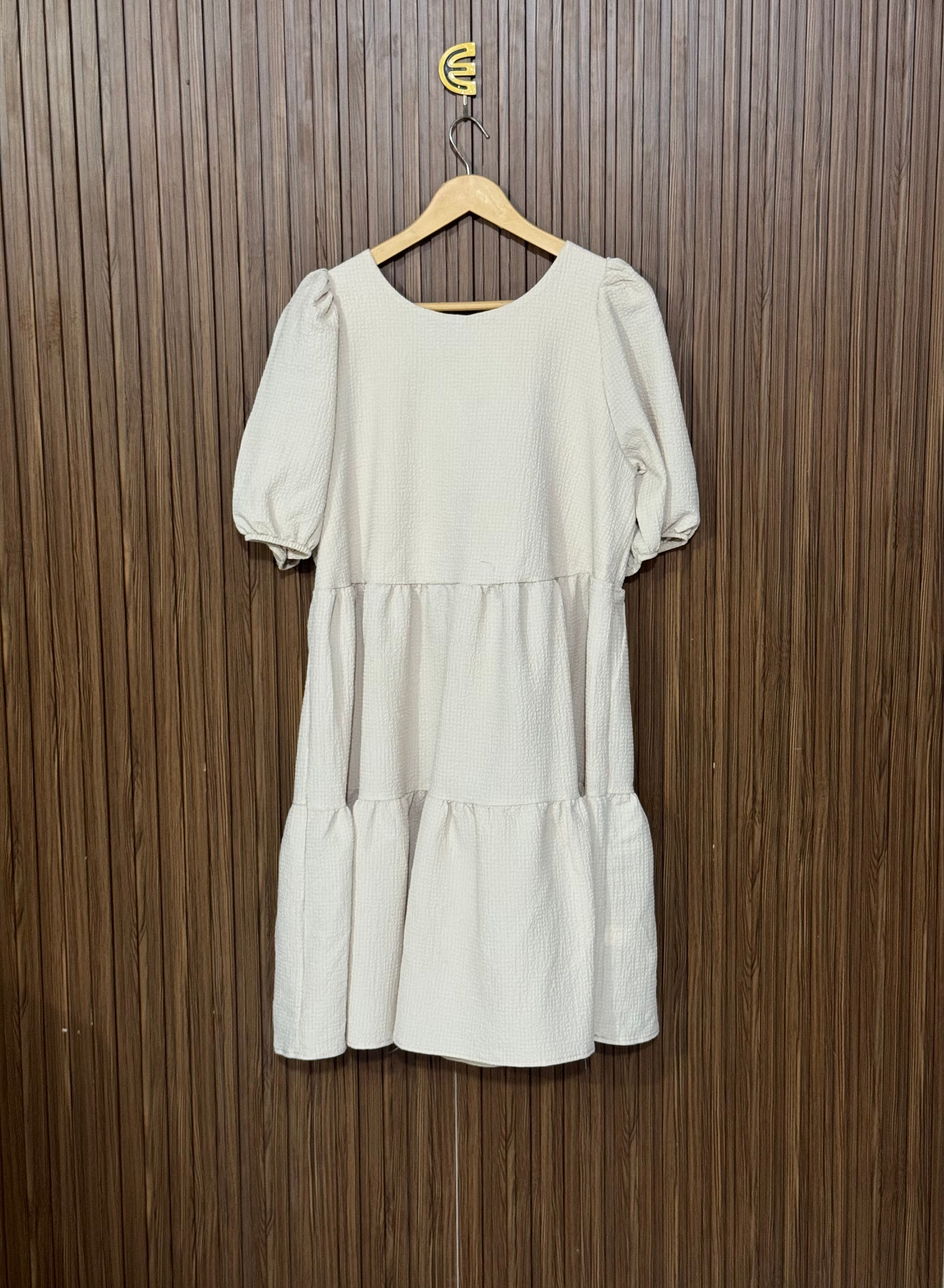 Stylish Puff Sleeve Long Top