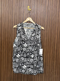 Chest 21 Length 27 Fabric Silk Tie Sleeveless