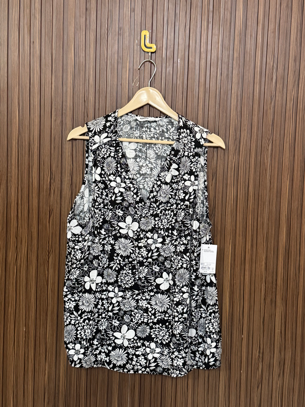 Chest 21 Length 27 Fabric Silk Tie Sleeveless