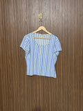 Chest 20 Length 19 Fabric Nylon Scoop Neck