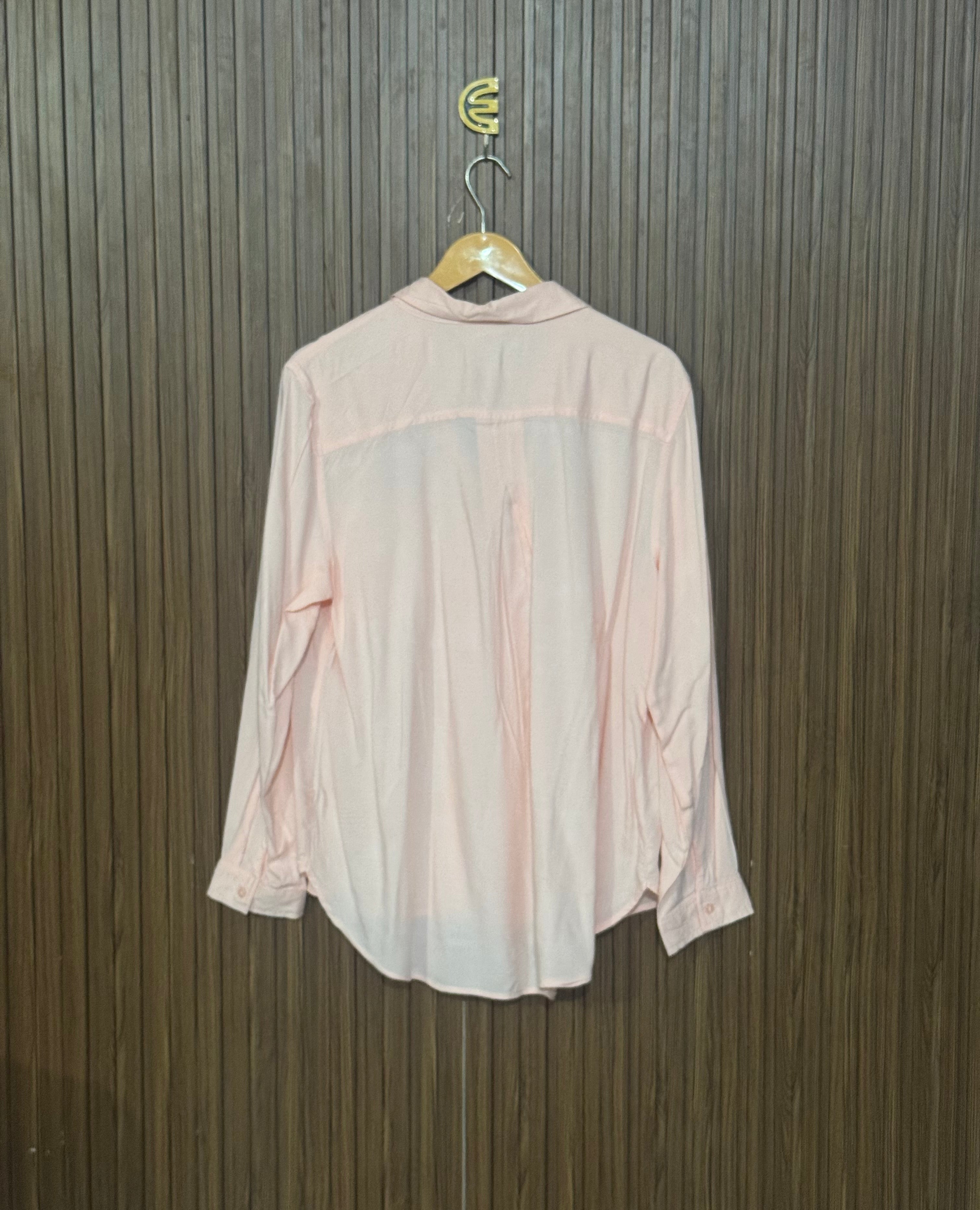 Chest 21 Length 25 Fabric Linen Casual Plain Top 1