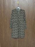 Chest 18 Length 34 Fabric Shifon Longline Floral Top