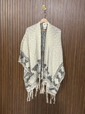 Check Cape Shawl