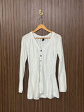 Chest 17 Length 26 Thick Rib Heavy Sweater