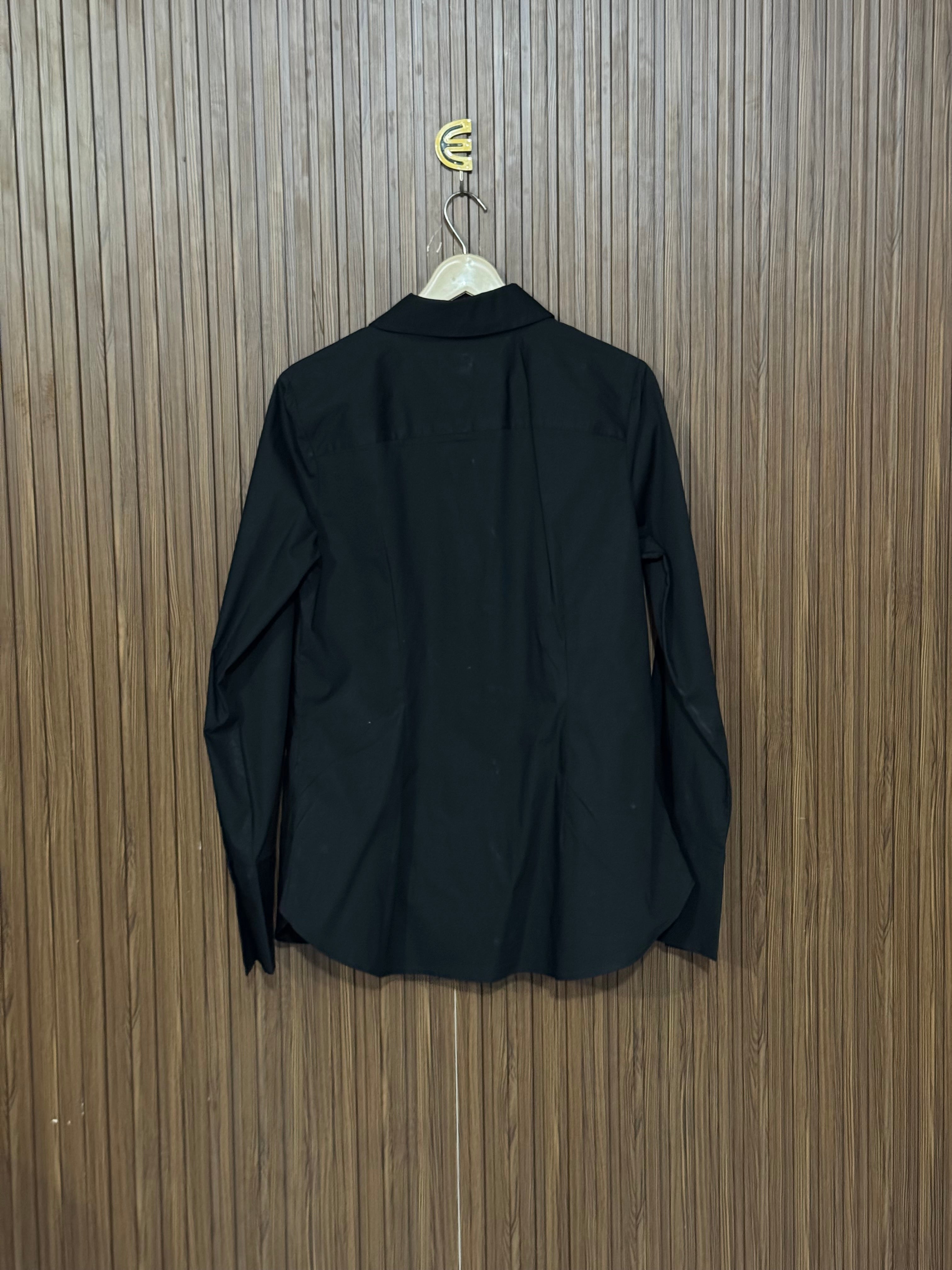Chest 19 Length 28 Fabric Cotton Casual Black