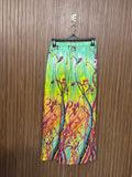 Waist 28 to 30 Length 38 Fabric Silk Printed Skirt