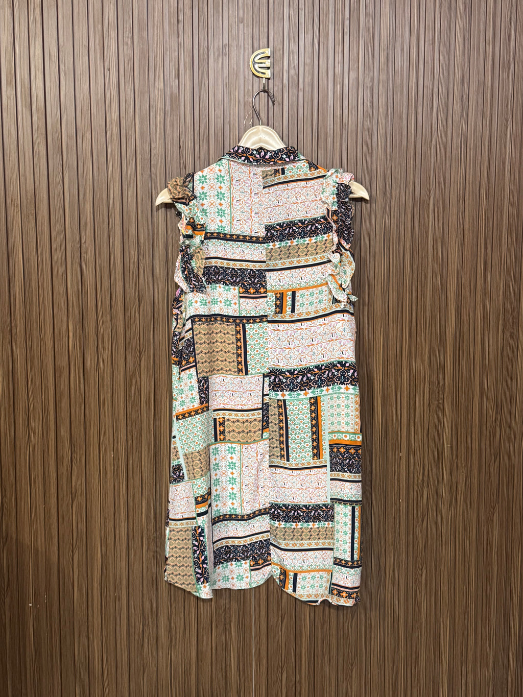Chest 20 Length 27 Fabric Silk Trendy Sleeveless