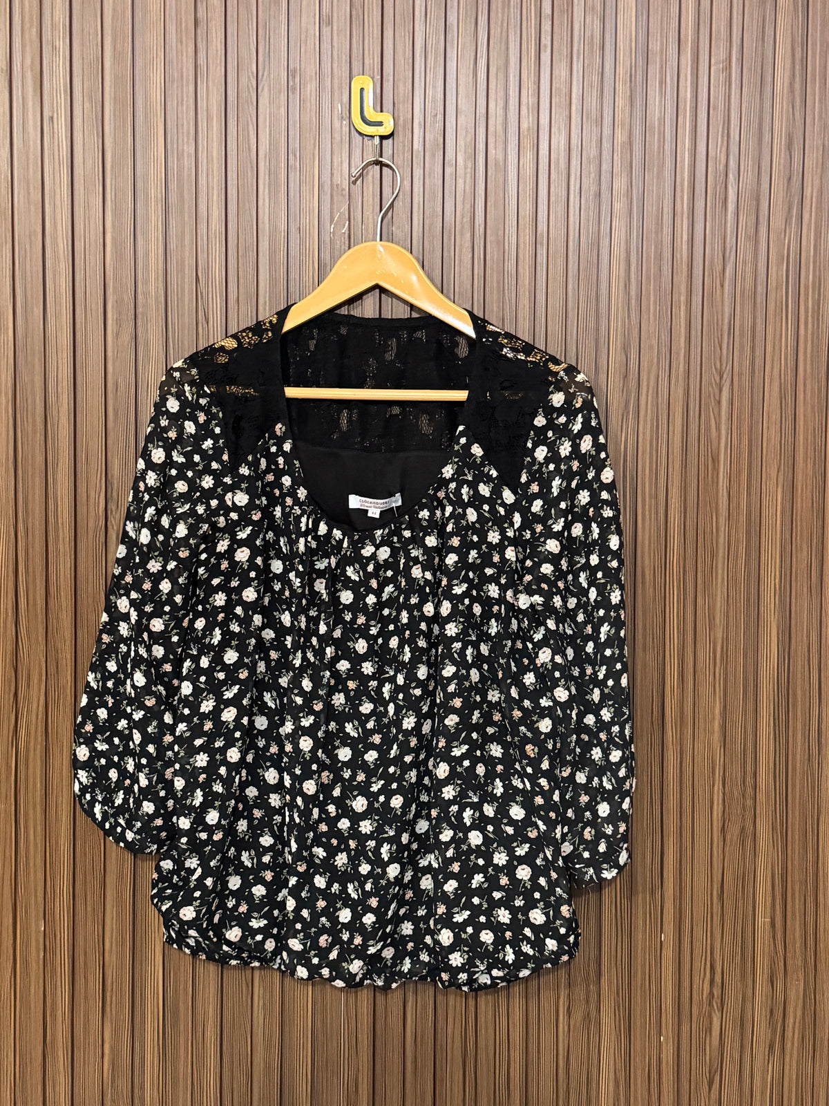 Chest 21 Length 22 Fabric Shifon Net Fuzzy Knit Full Sleeves