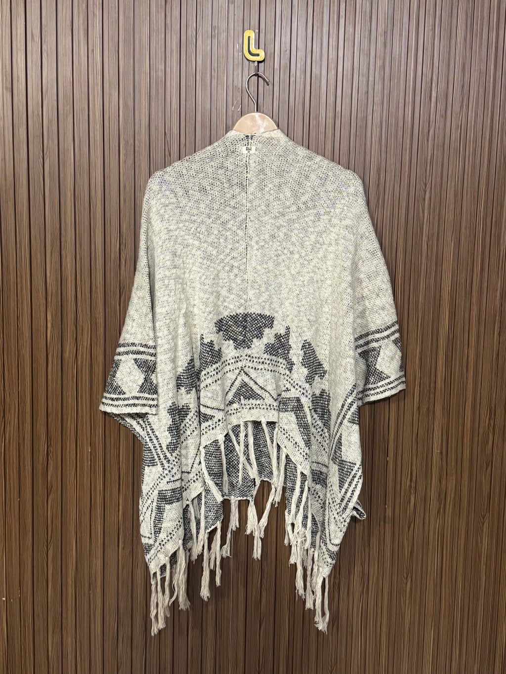 Check Cape Shawl