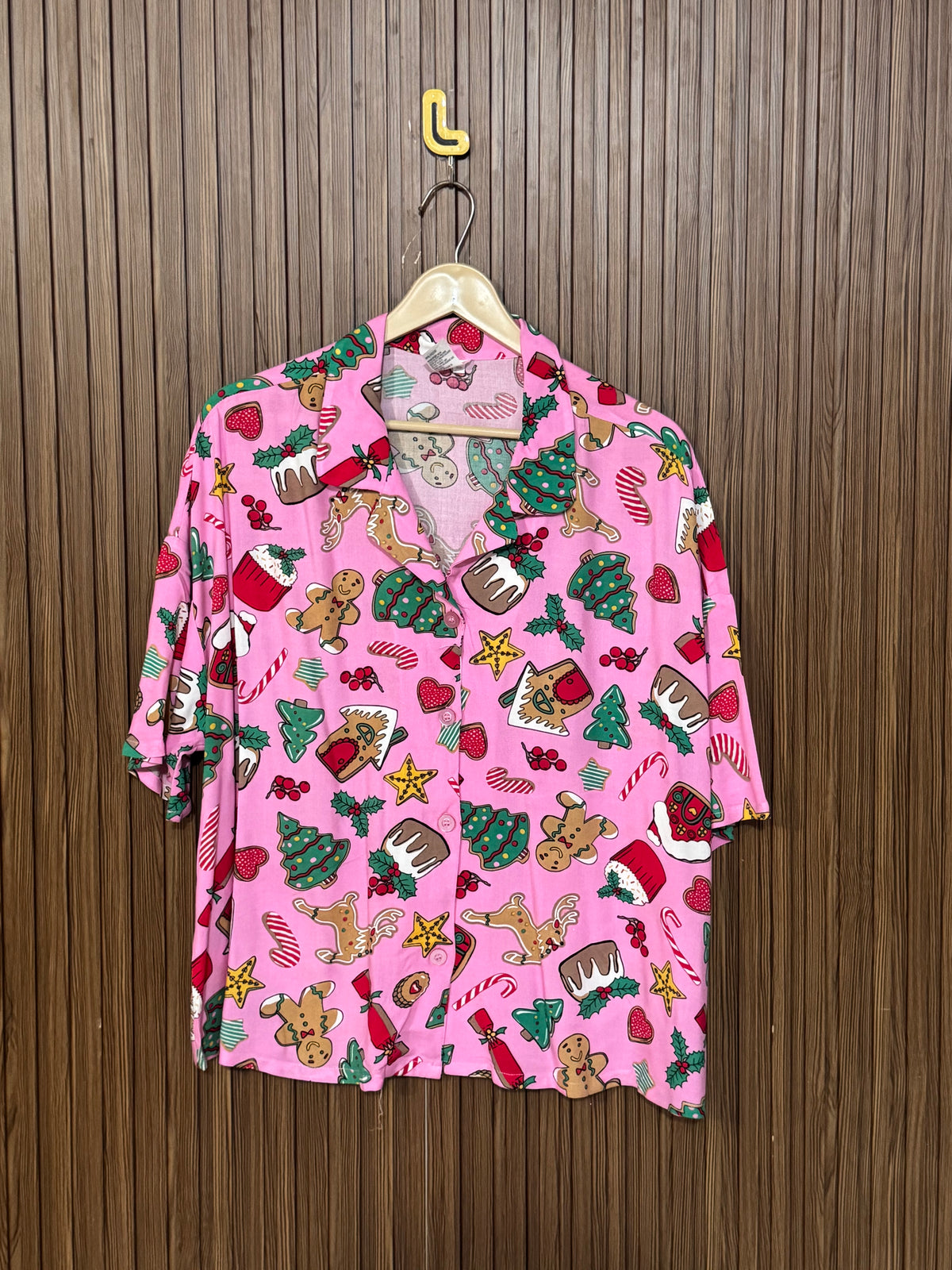 Chest 25 Length 24 Fabric Silk Shifon Stripe Half Sleeves