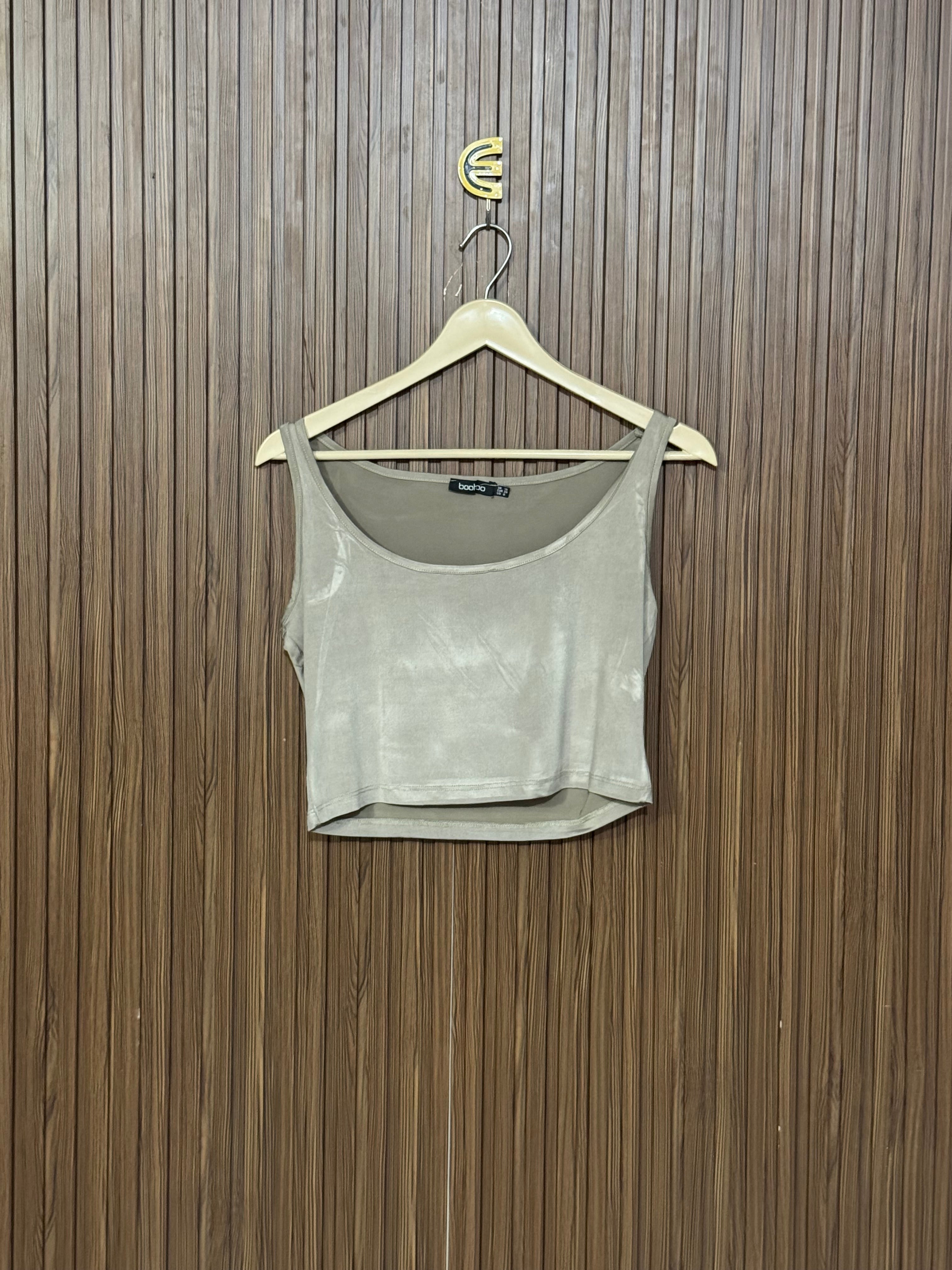 Chest 16 Length 14 Casual Basic Vest Top