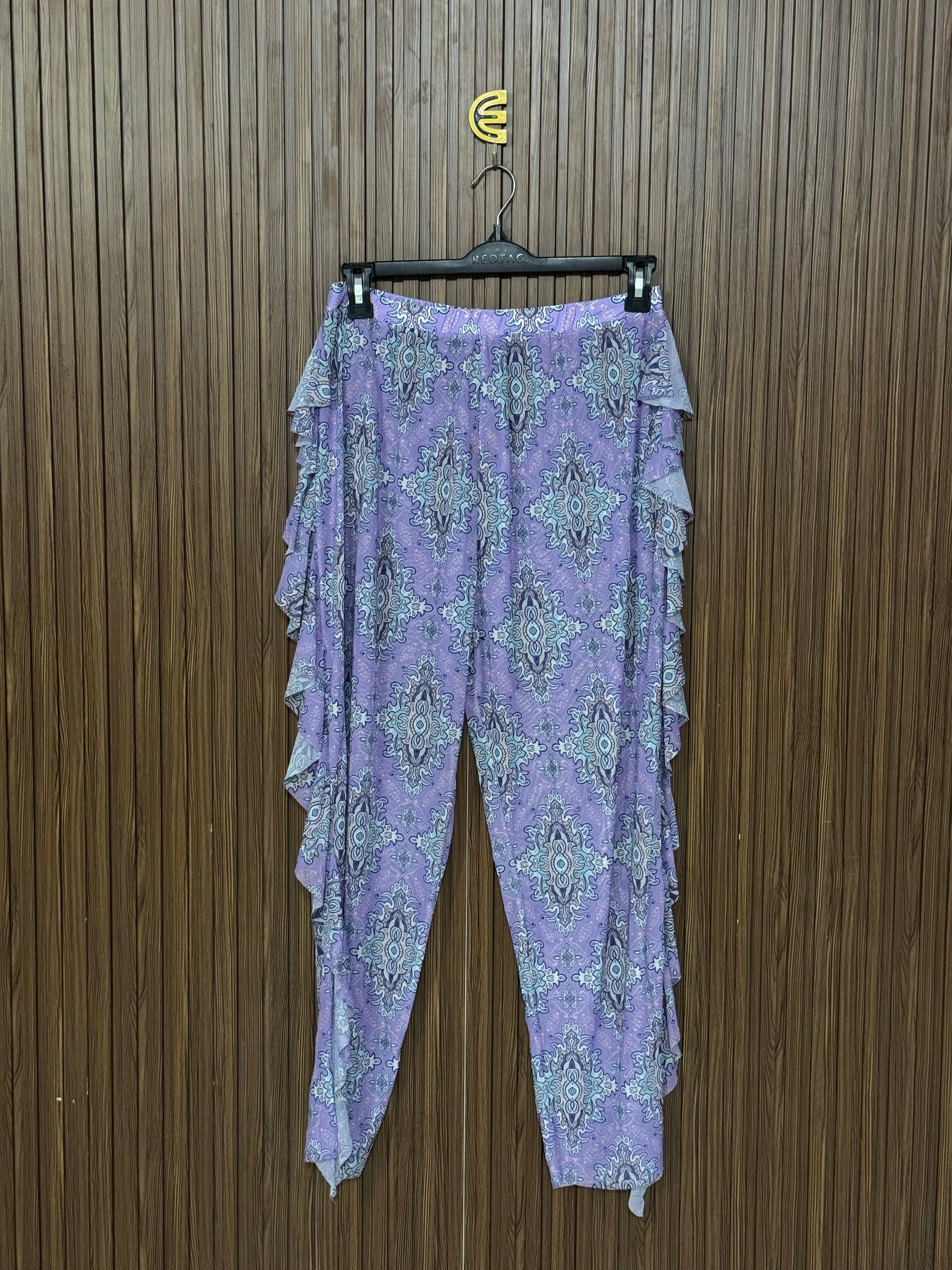 Purple Medallion Trousers