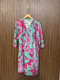 Chest 22 Length 34 Fabric Silk Ribbed Long Top