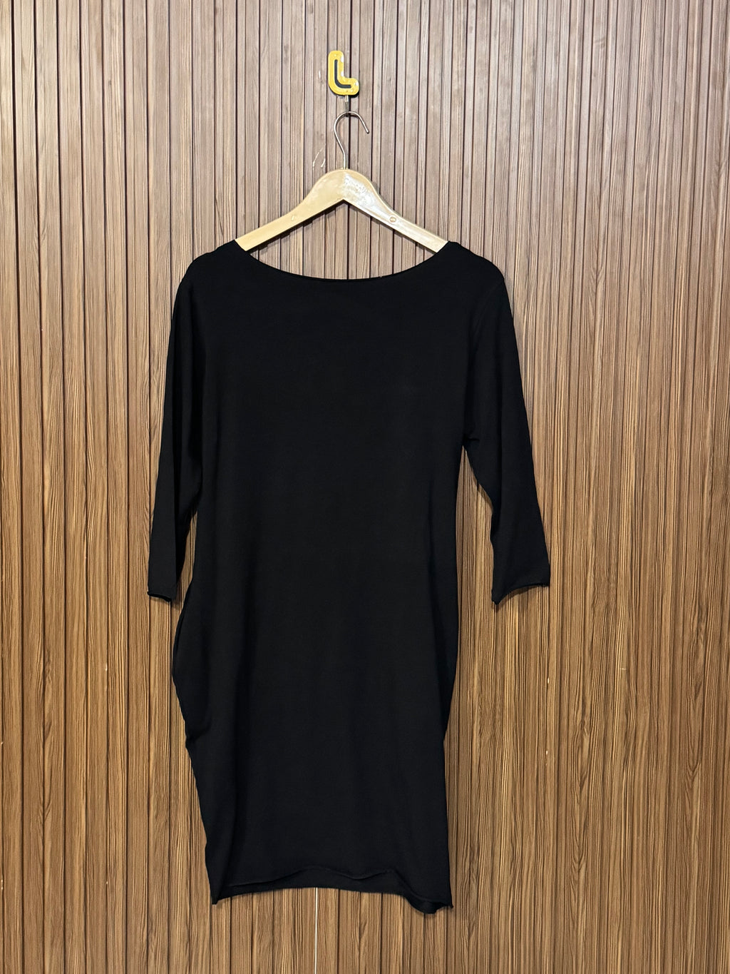 Chest 18 Length 35 Fabric Elastic Knit Long Top