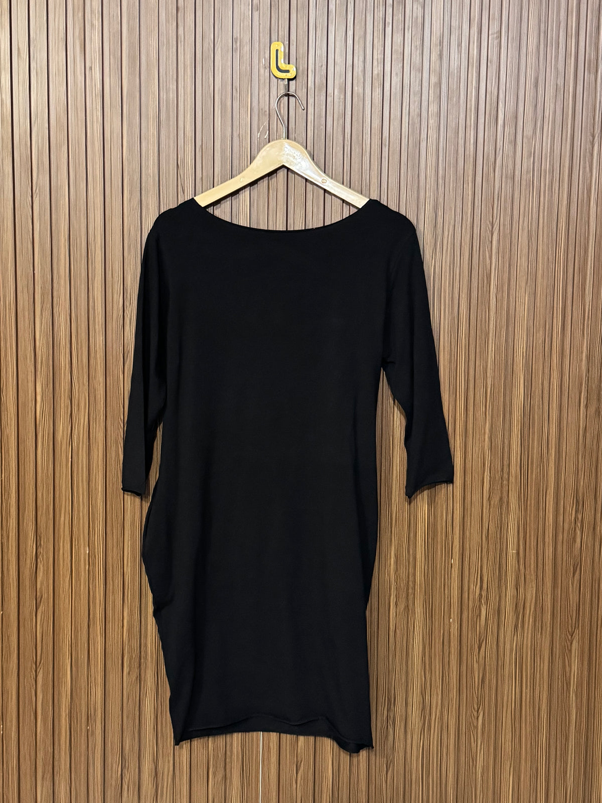 Chest 18 Length 35 Fabric Elastic Knit Long Top