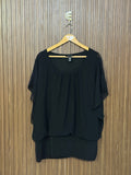 Chest 28 Length 29 Fabric Shifon Black Look
