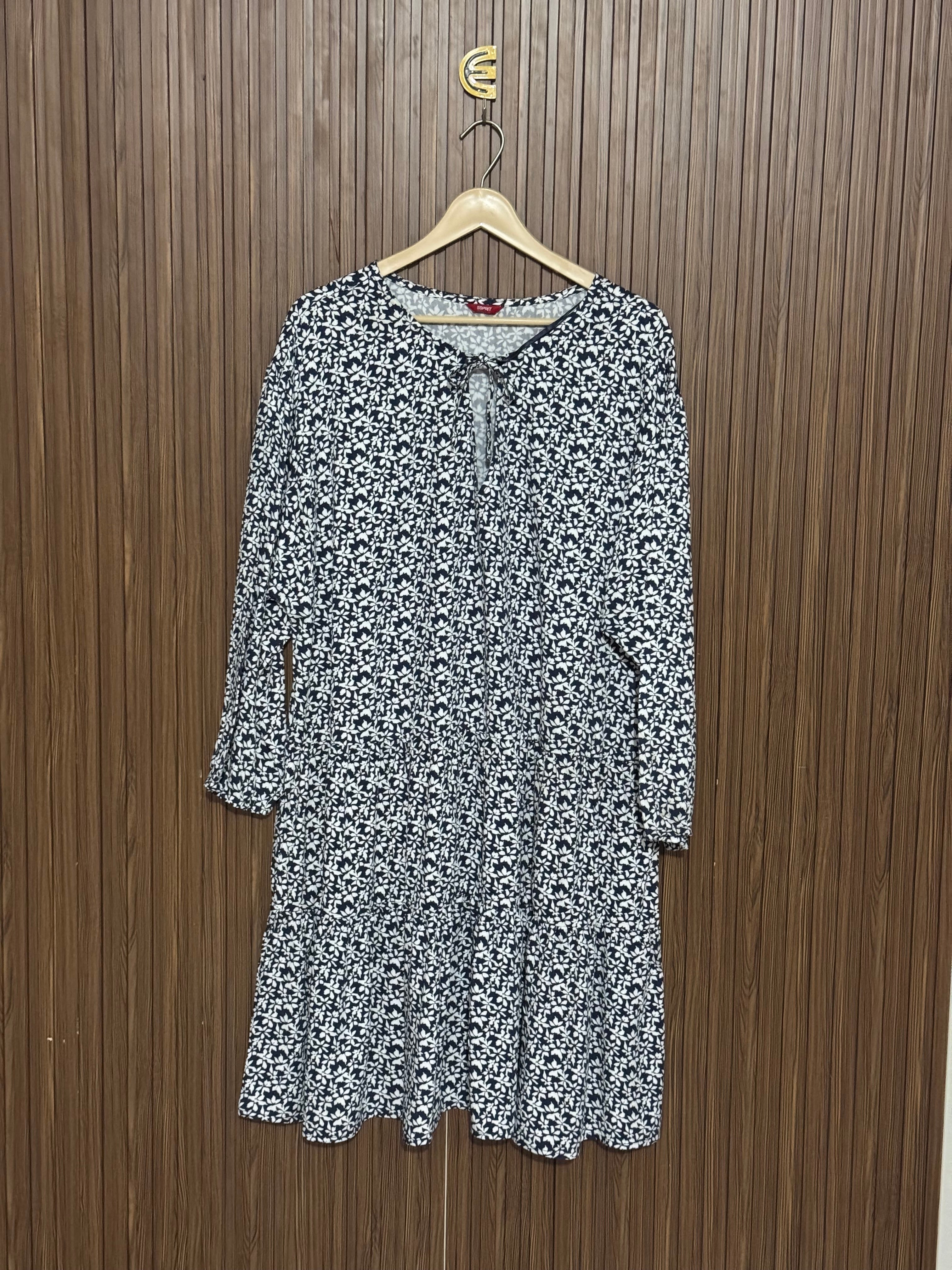 Ditsy Floral Long Sleeve Long Top