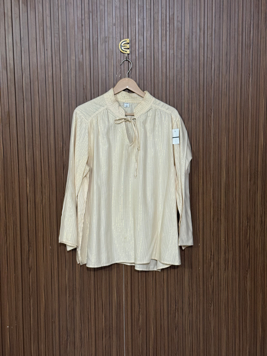 Chest 25 Length 26 Fabric Silk Front Rib Top