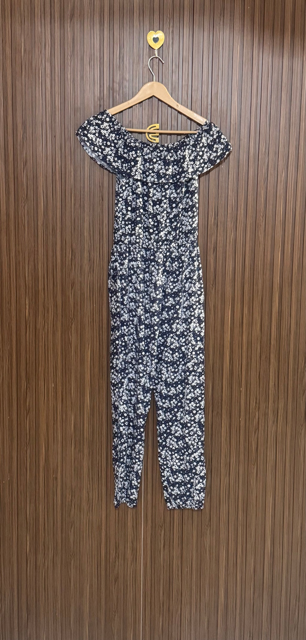 Floral Off-Shoulder Jumpsuit