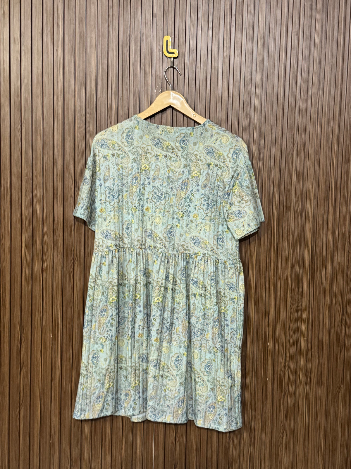 Chest 17 Length 31 Fabric Elastic Fitted Long Top