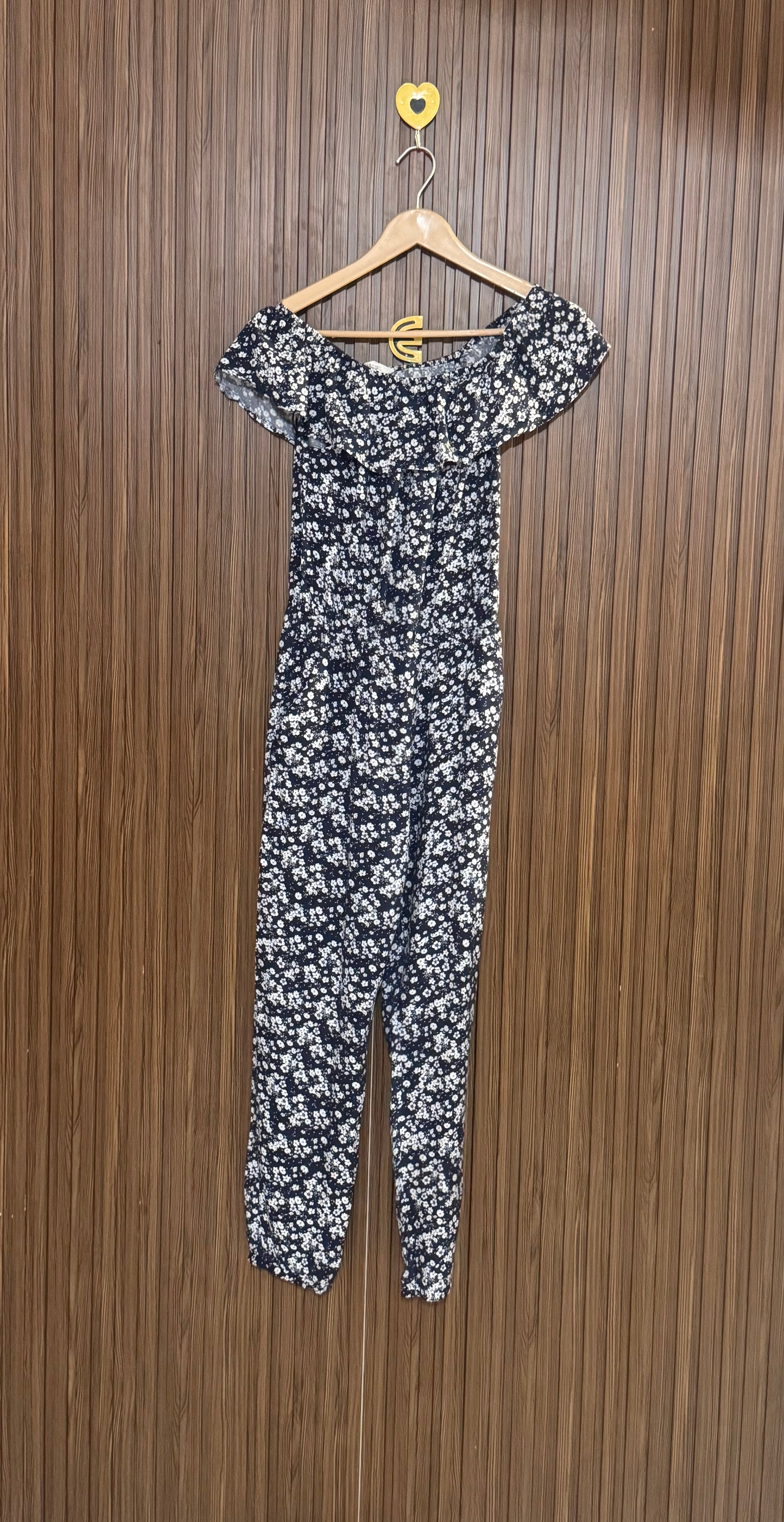 Floral Off-Shoulder Jumpsuit