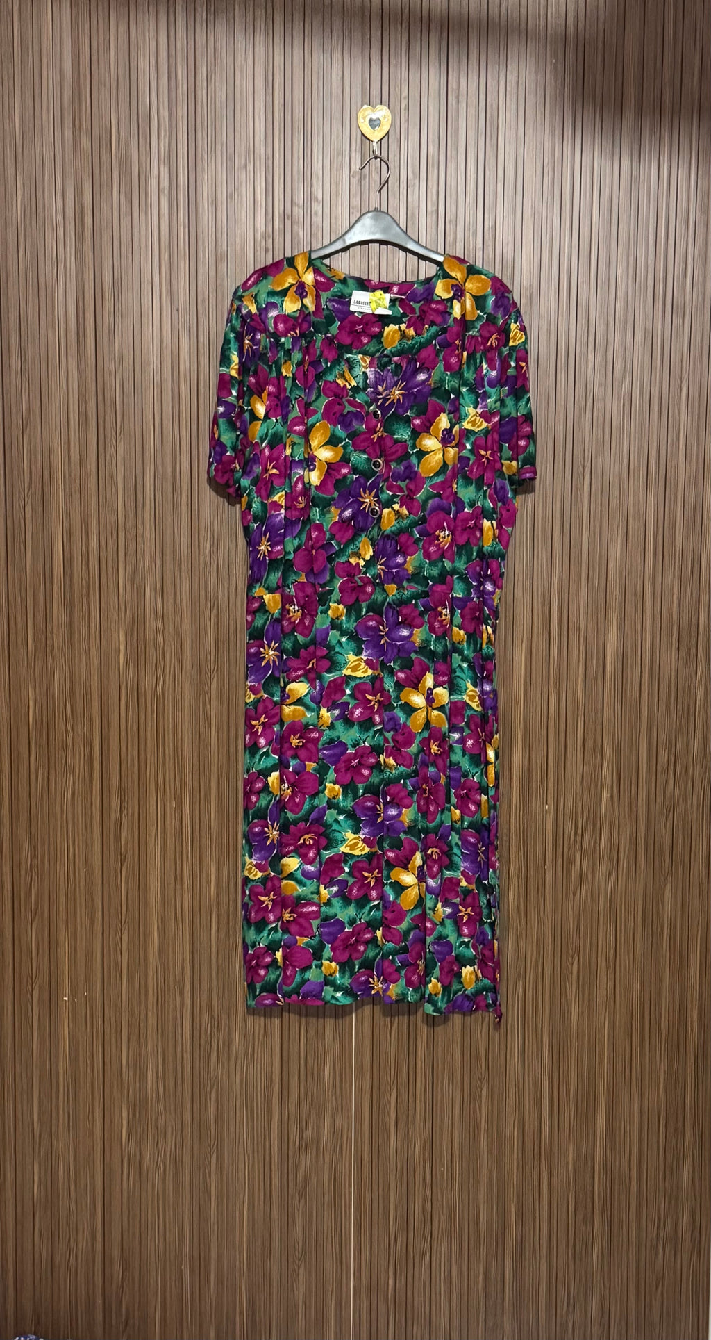 Purple Floral Long Top
