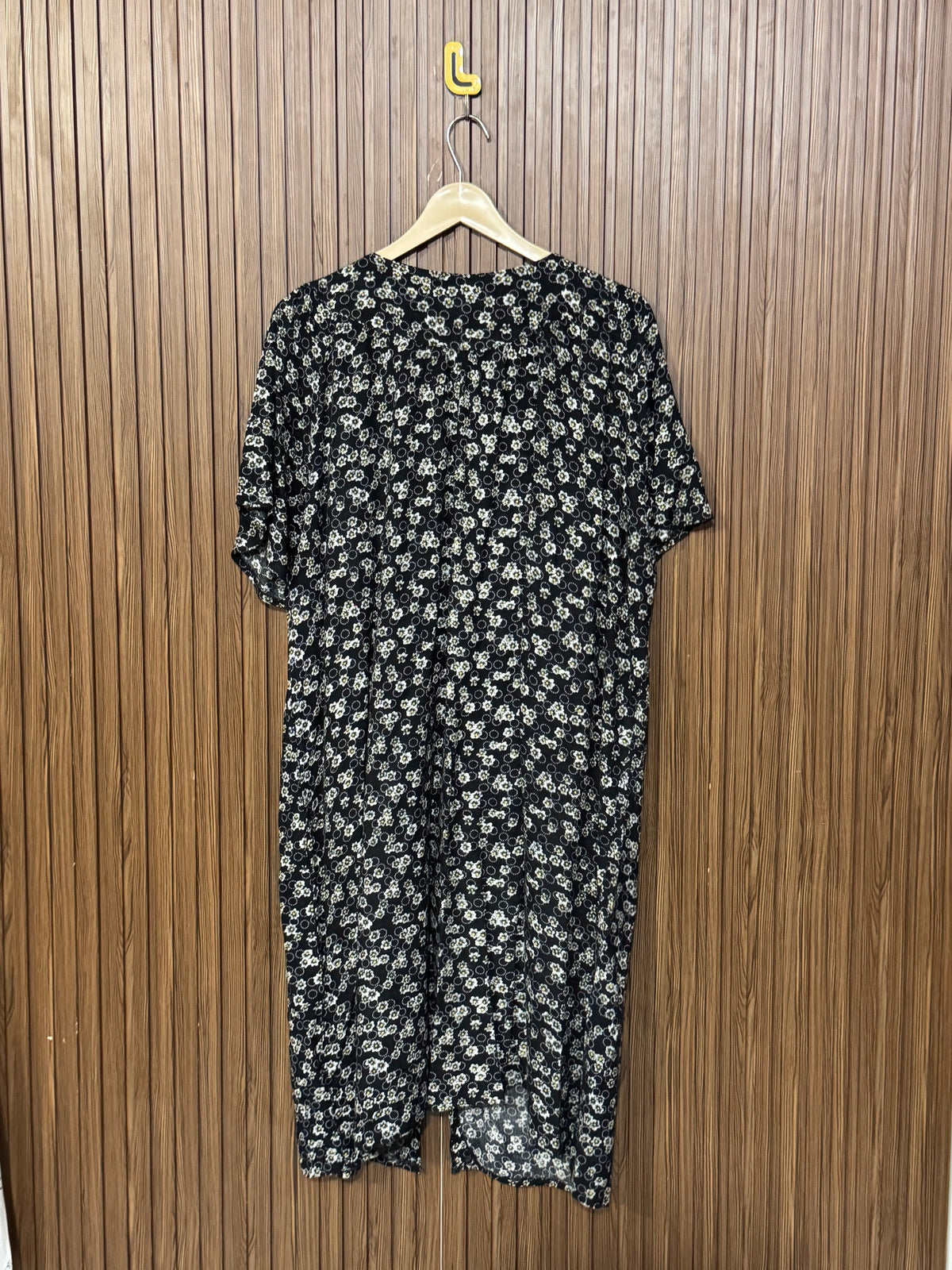 Chest 27 Length 41 Fabric Silk Floral Long Top