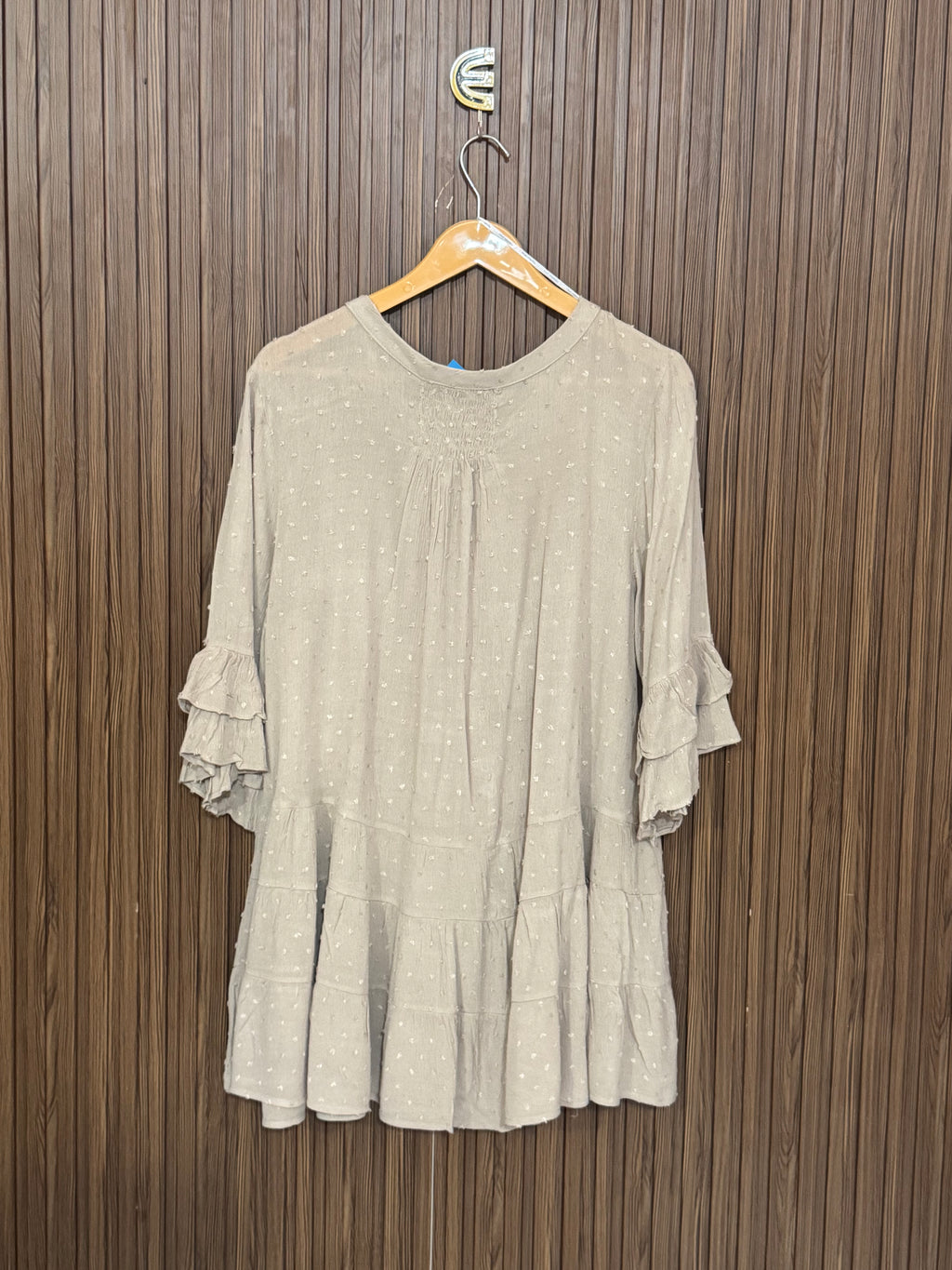 Chest 21 Length 29 Fabric Shifon Cozy Bloom