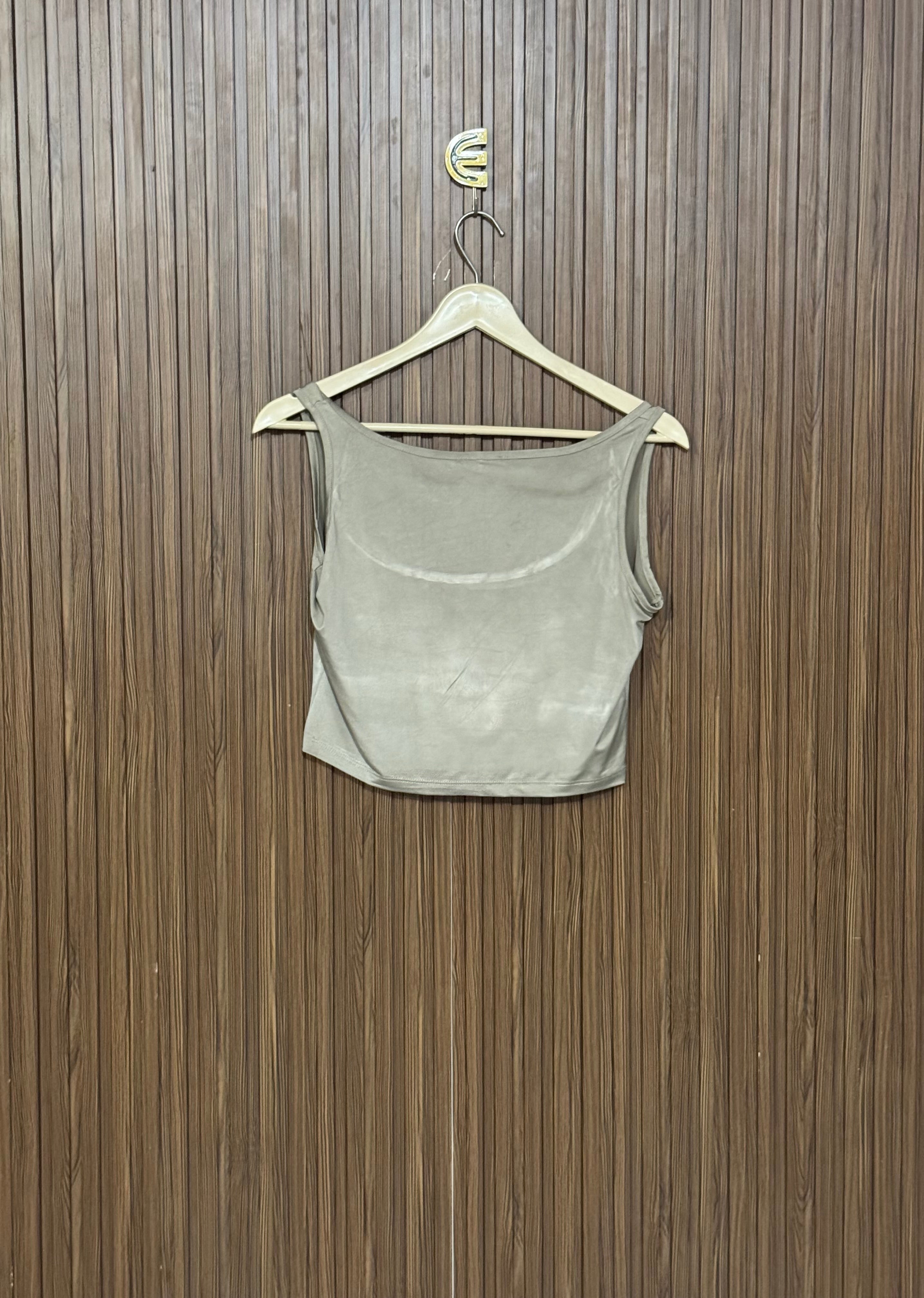 Chest 16 Length 14 Casual Basic Vest Top