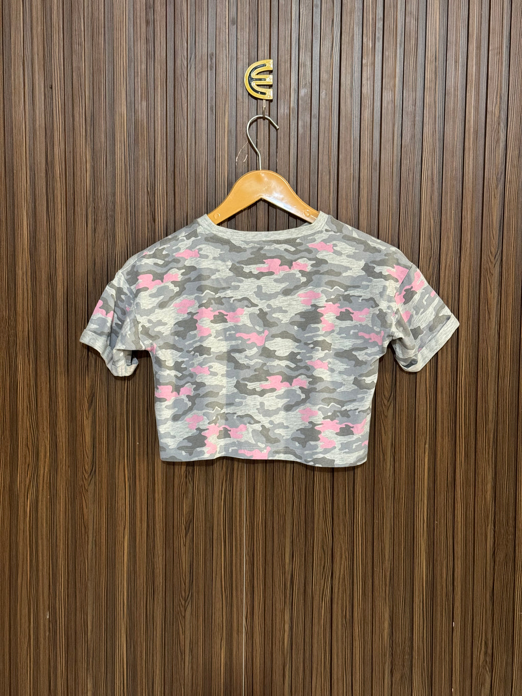 Chest 16 Length 13 Printed Crop Top