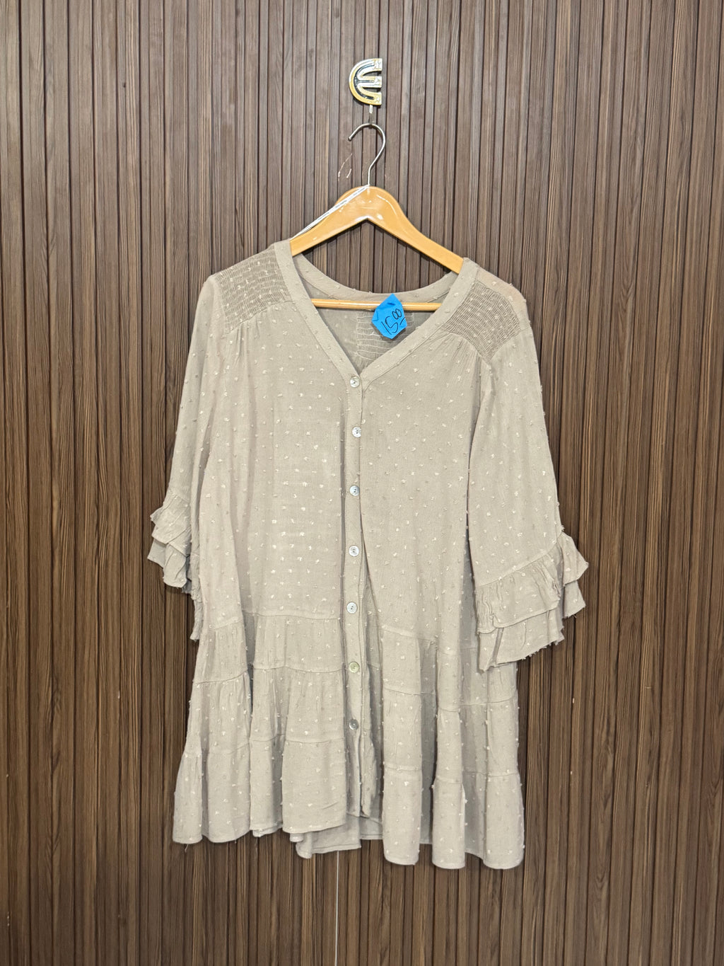 Chest 21 Length 29 Fabric Shifon Cozy Bloom