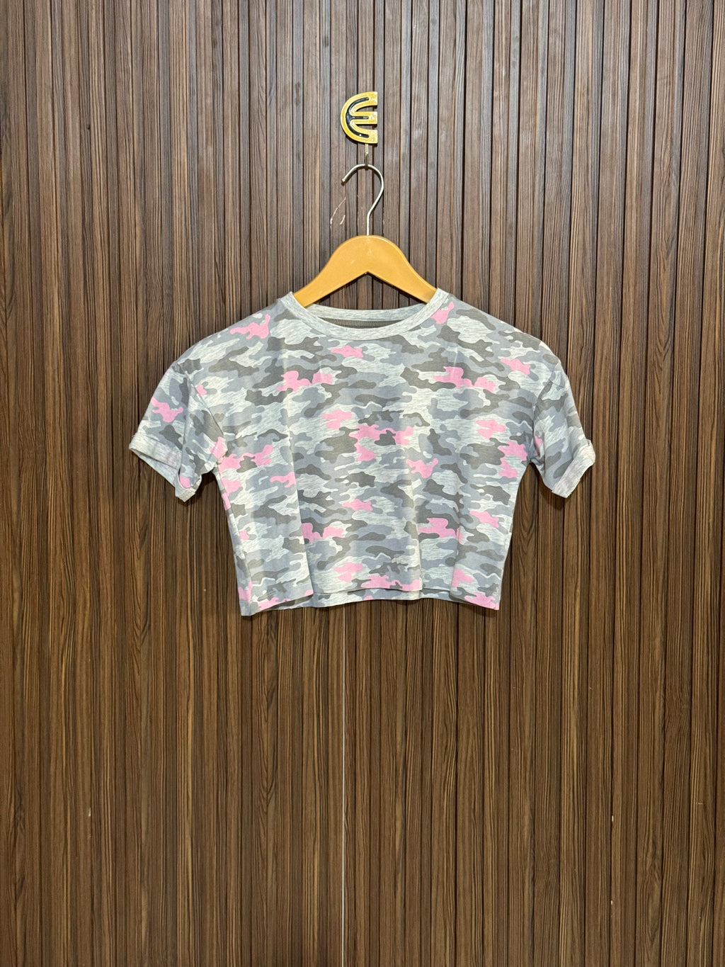 Chest 16 Length 13 Printed Crop Top