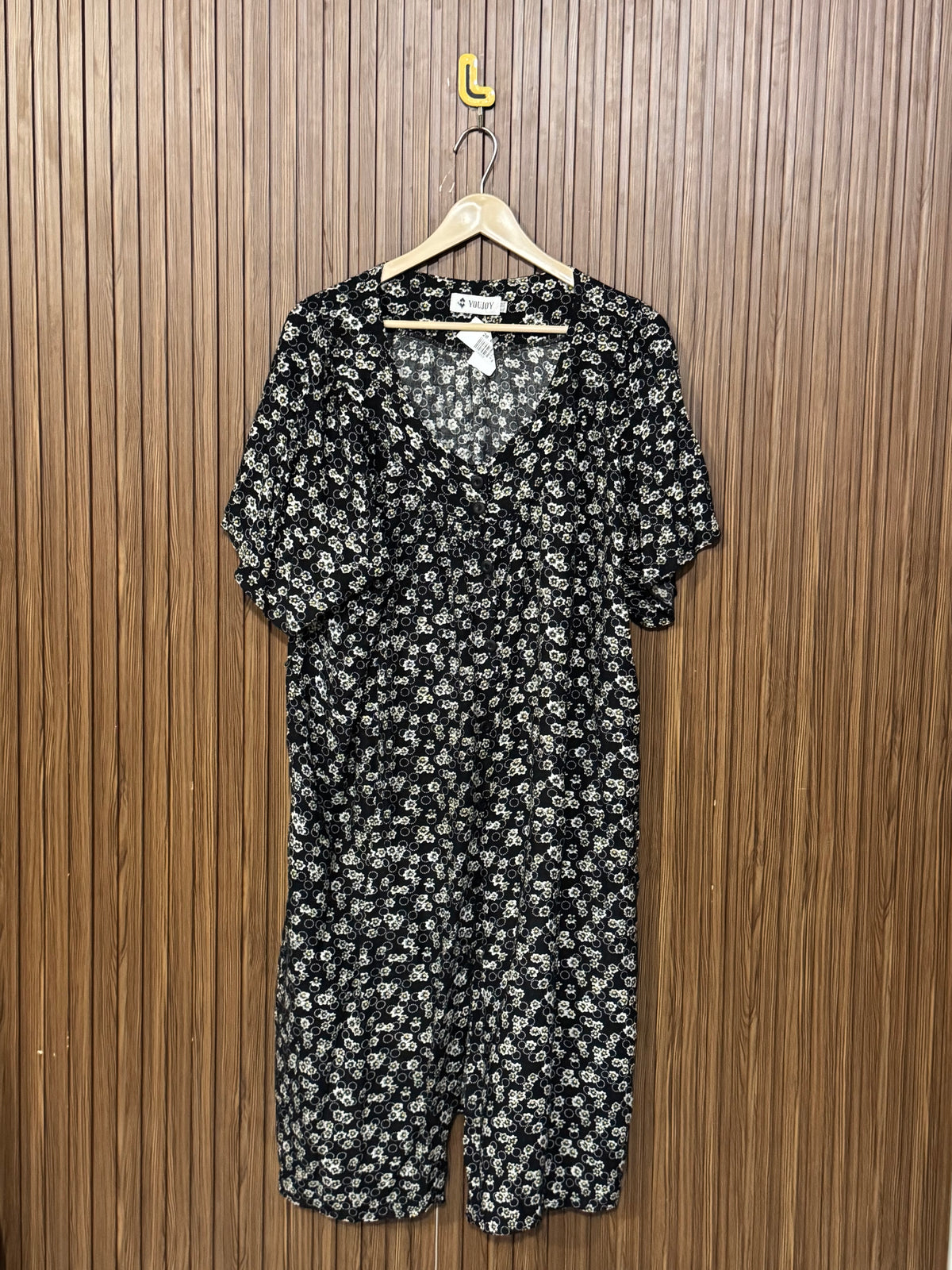 Chest 27 Length 41 Fabric Silk Floral Long Top