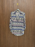 Chest 20 Length 27 Fabric Nylon Paisley Print Top