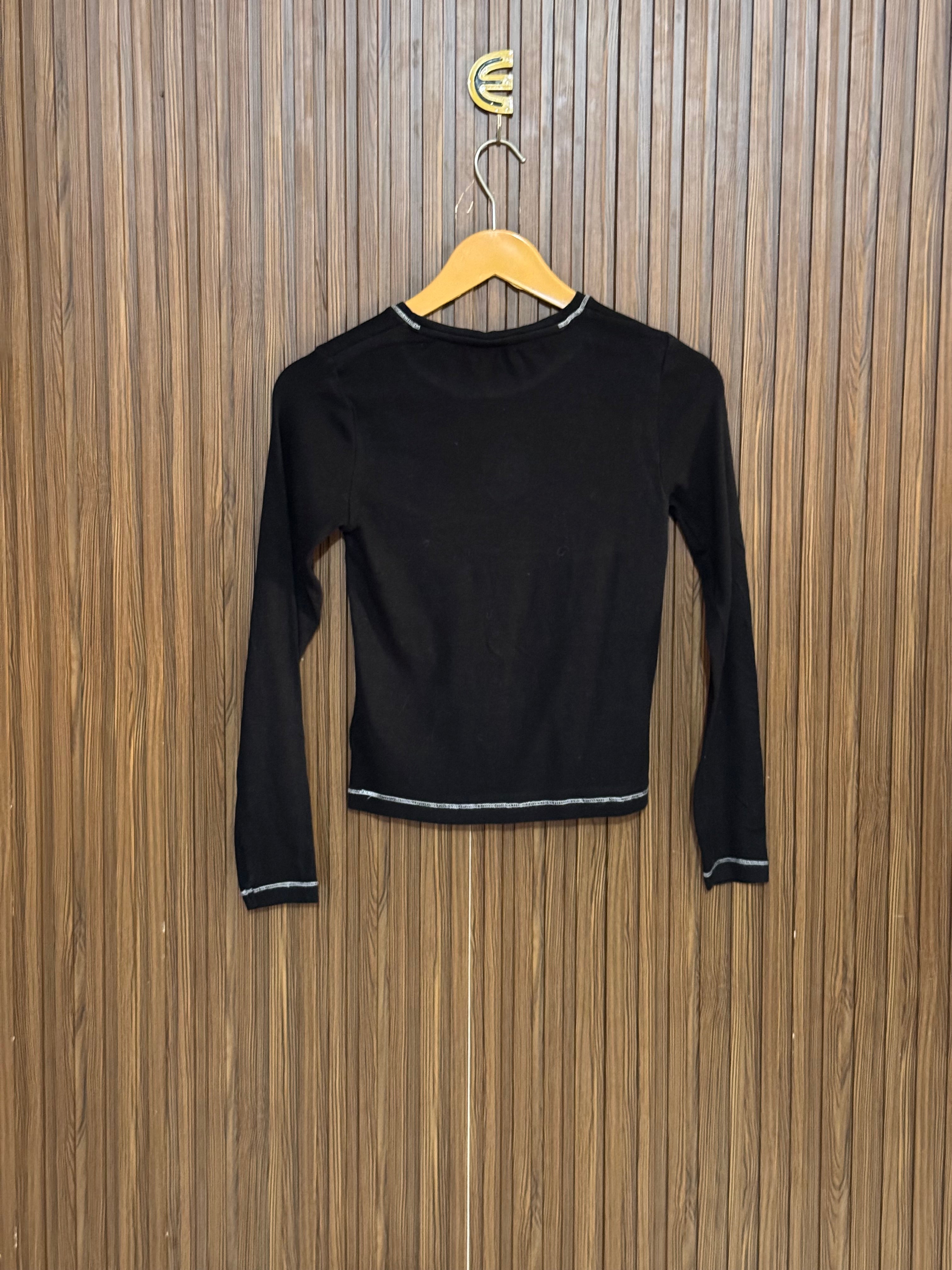 Chest 14 Length 19 Fabric Elastic Flame Rose Top