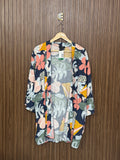 Chest 24 Length 32 Fabric Silk Fashion Mist